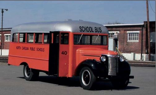 Perley A. Thomas Car Works School Bus (Now Thomas Built Buses) from 1940