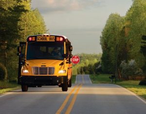 Thomas Built School Bus - School Buses are the safest way for students to get to and from school