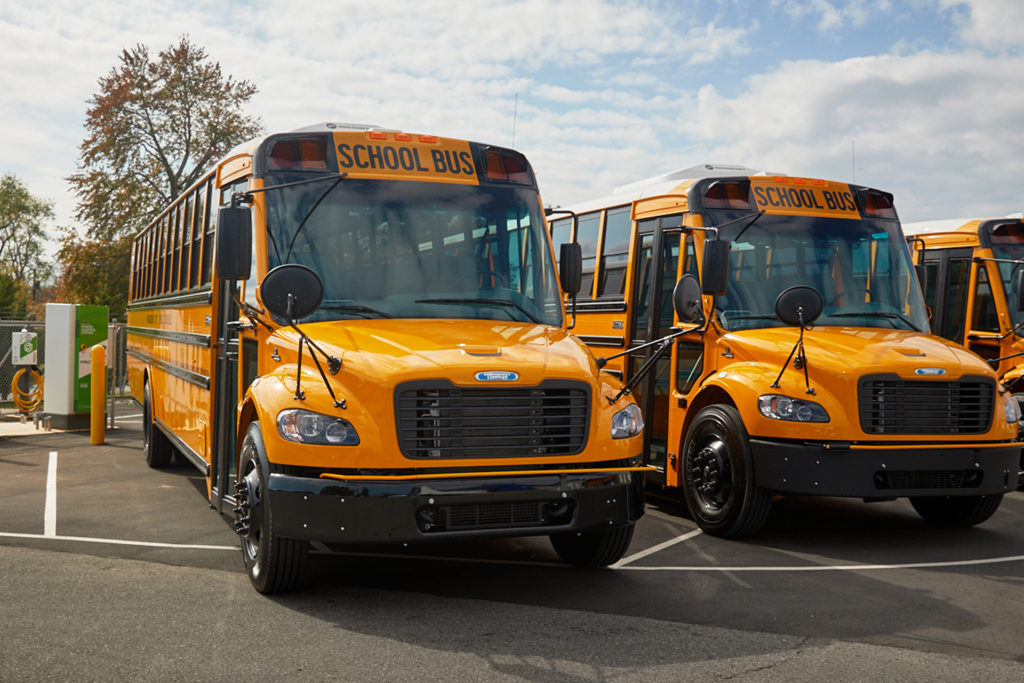 Clean School Bus Program Round Two Thomas Built Buses